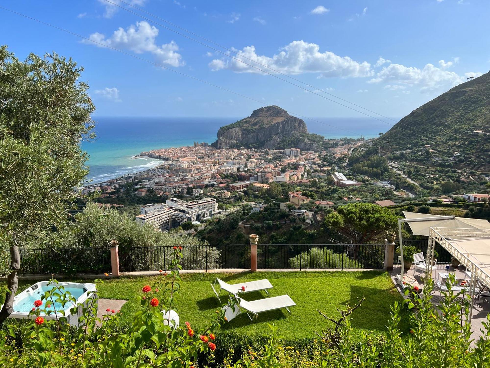 Villa Angela Luxury Чефалу Экстерьер фото
